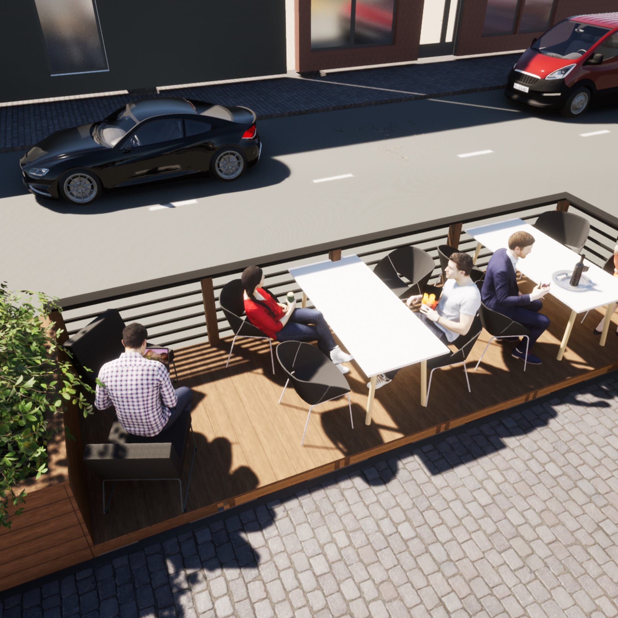 Parklet terassi