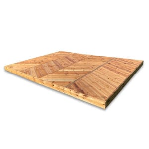 Kaiku Valmisterassi 3x4 Kestopuu
