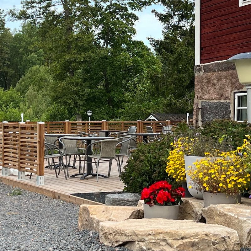 Parklet terassi ravintoloille